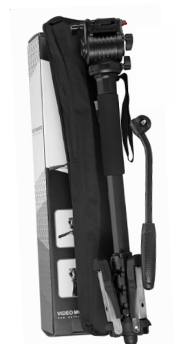  Weifeng Enbensstaiv med videohode & føtter 146cm 2.5kg Rask levering fra Sverige.