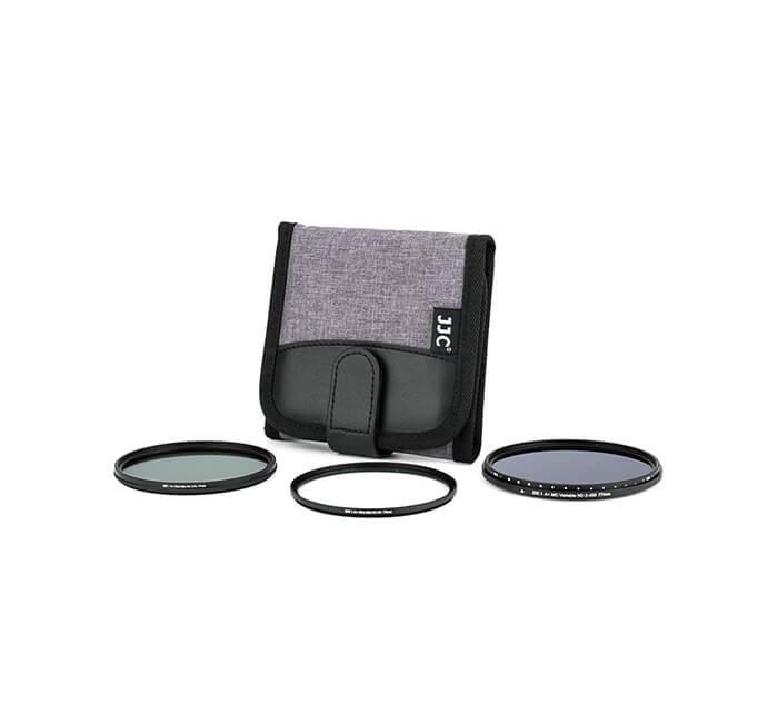 JJC JJC Filteretui for 3x filtre opptil 82 mm