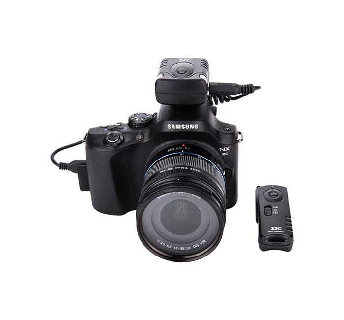  JJC trådløs fjernkontroll timer 433MHz Rask levering fra Sverige.