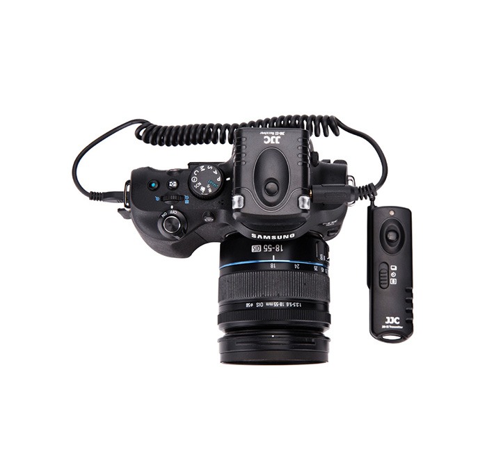  JJC trådløs fjernkontroll timer 433MHz Rask levering fra Sverige.