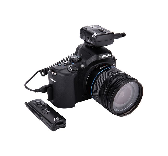  JJC trådløs fjernkontroll timer 433MHz Rask levering fra Sverige.