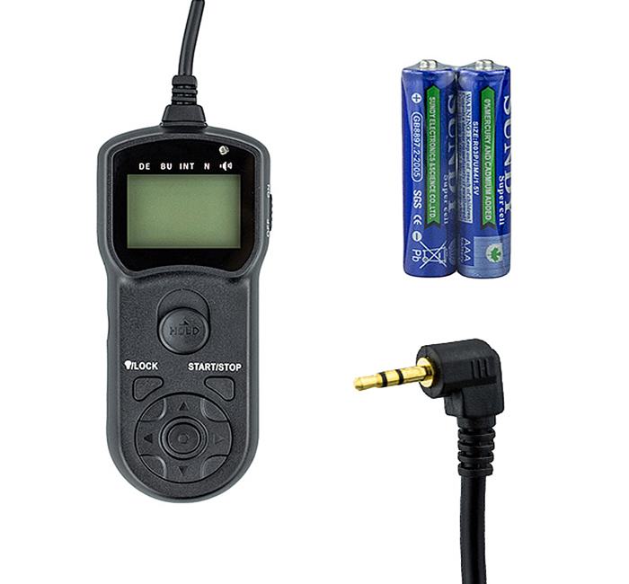  JJC Wire release med multifunksjonell timer TM serien Rask levering fra Sverige.