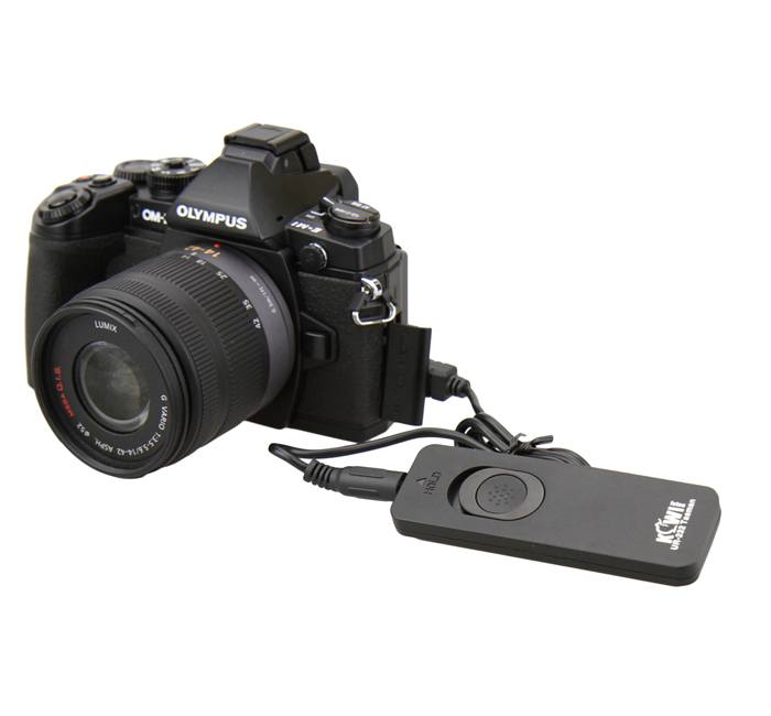  Kiwifotos kabelutløser – 70 cm utløserkabel + 130 cm forlengelseskabel Rask levering fra Sverige.