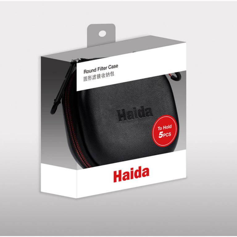 Haida Haida filterveske for säker oppbevaring av 5st kamerafilter med maxstorlek 82mm