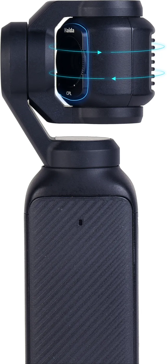  Haida NanoPro magnetisk filtersett med 4 filtre for DJI Osmo Pocket 3 & 4 Rask levering fra Sverige.