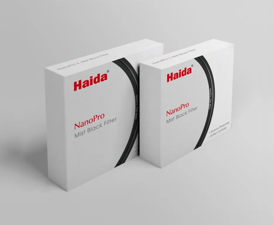 Haida NanoPro Mist Black 1/4 Filter – filmatisk preg & mykere lys Rask levering fra Sverige.