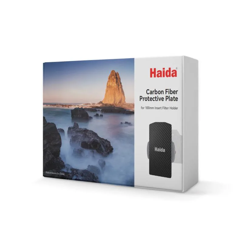  Haida beskyttelsesplate i karbonfiber for 100 mm filterholder Rask levering fra Sverige.