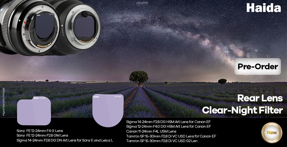 Haida Haida Clear-Night filter for Sony FE 12-24mm F4 G