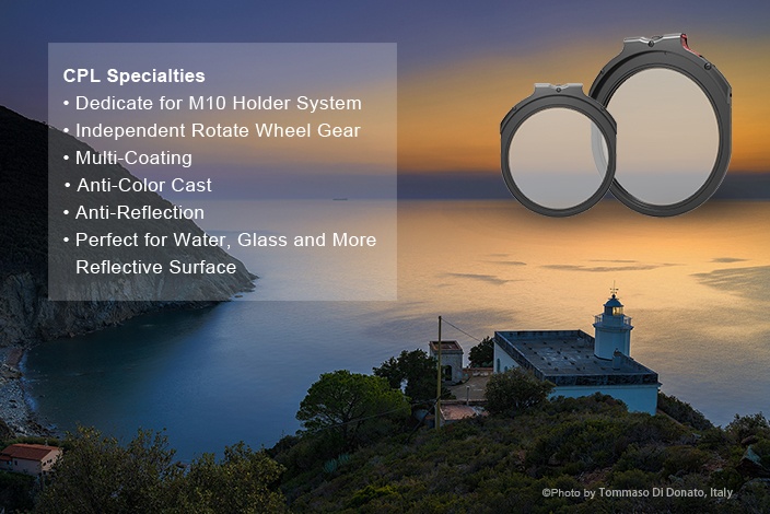 Haida Haida M10-II Drop-In Sirkulært CPL-filter for M10/M10-II