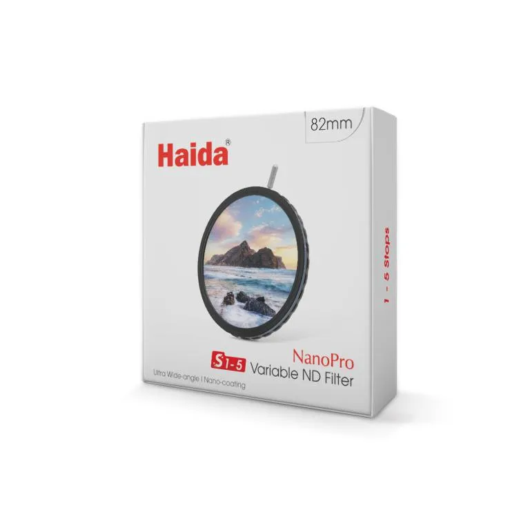 Haida Haida NanoPro Justerbart ND-filter ND2-ND32 1-5 Stopp