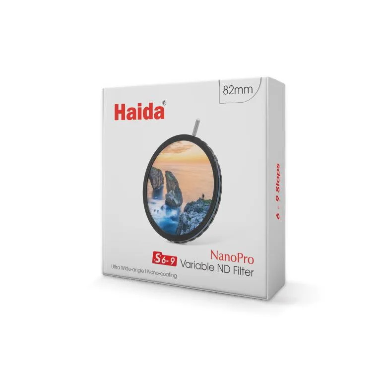 Haida Haida NanoPro Justerbart ND-filter ND64-ND512 6-9 Stopp