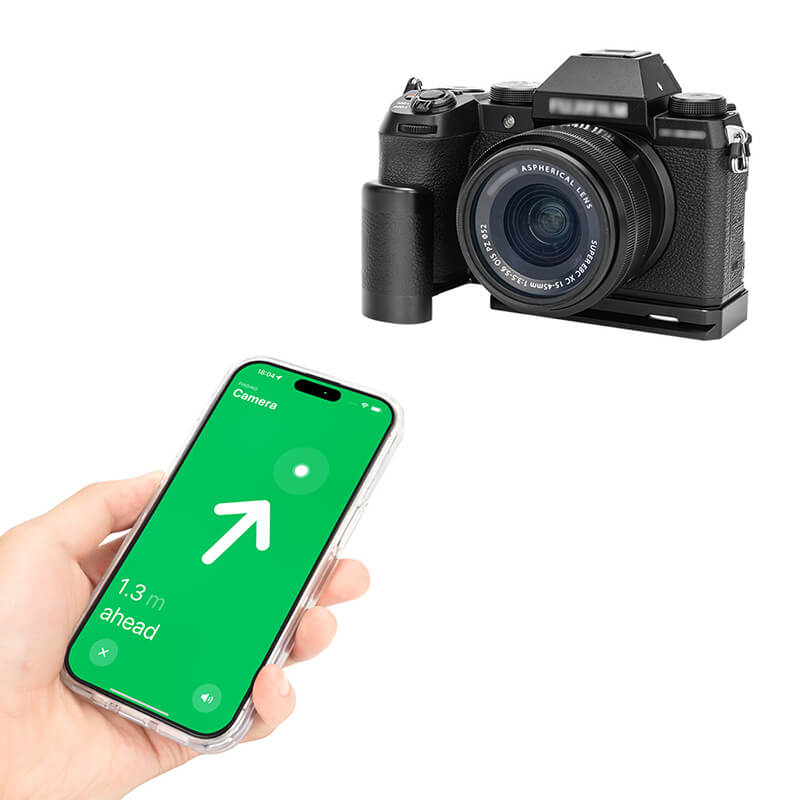 JJC JJC håndgrep for Fujifilm X-S20 med rom for AirTag