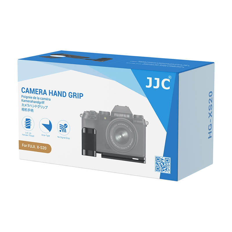 JJC JJC håndgrep for Fujifilm X-S20 med rom for AirTag