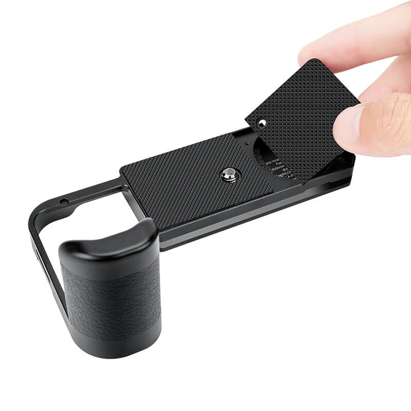 JJC JJC håndgrep for Fujifilm X-S20 med rom for AirTag