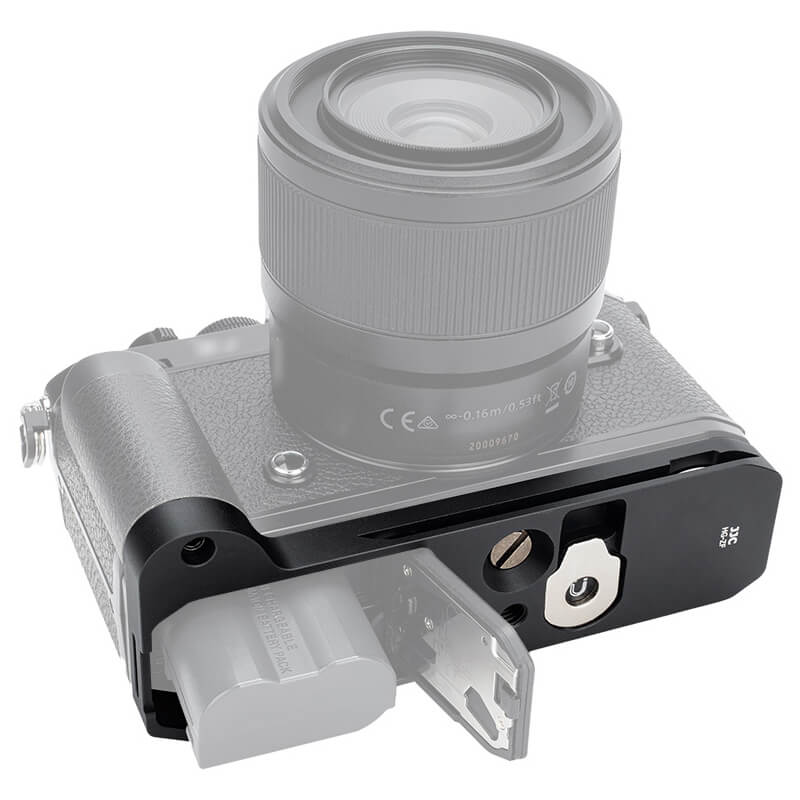 JJC JJC håndgrep for Nikon Z f med rom for AirTag