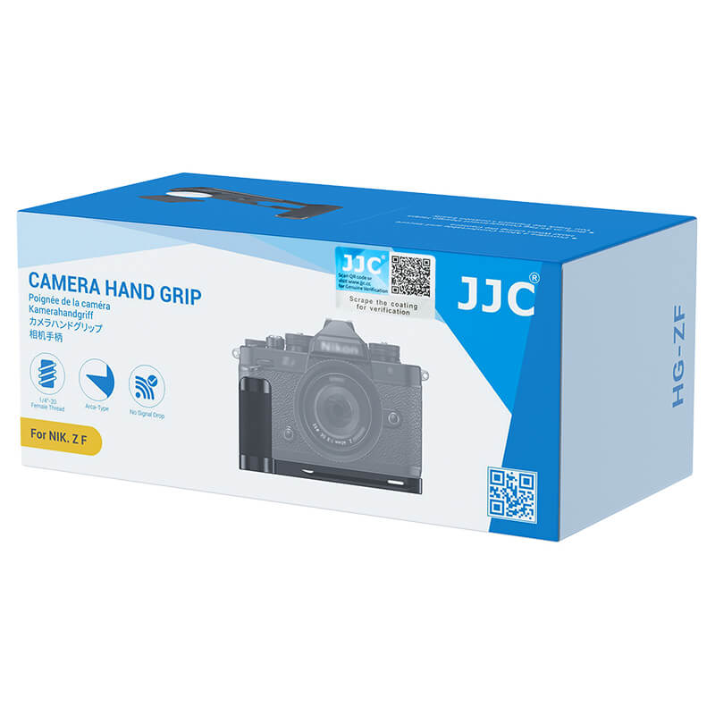 JJC JJC håndgrep for Nikon Z f med rom for AirTag