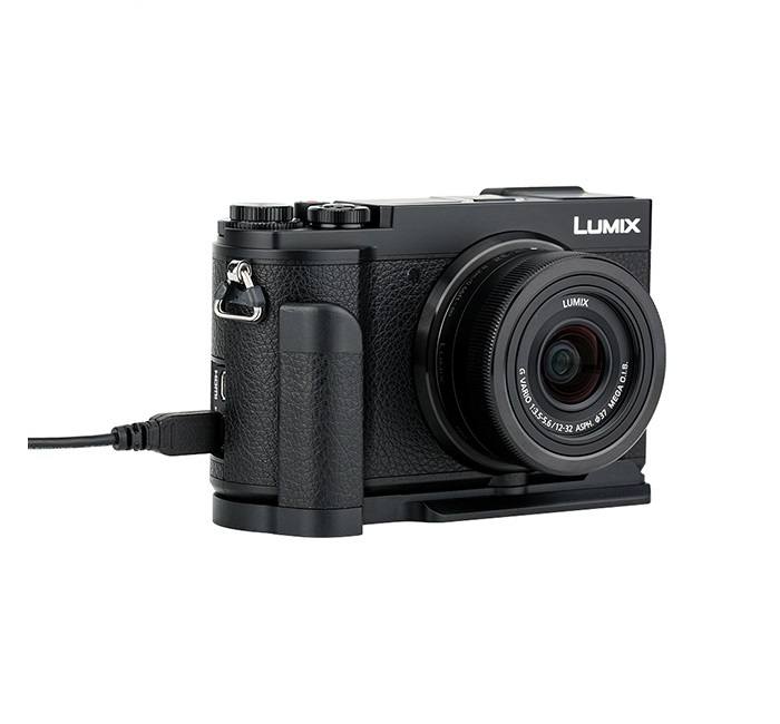 JJC JJC L-Bracket med håndgrep for Panasonic Lumix GX9/GX7 Mark III