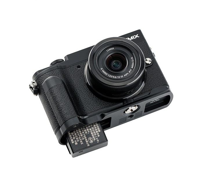 JJC JJC L-Bracket med håndgrep for Panasonic Lumix GX9/GX7 Mark III