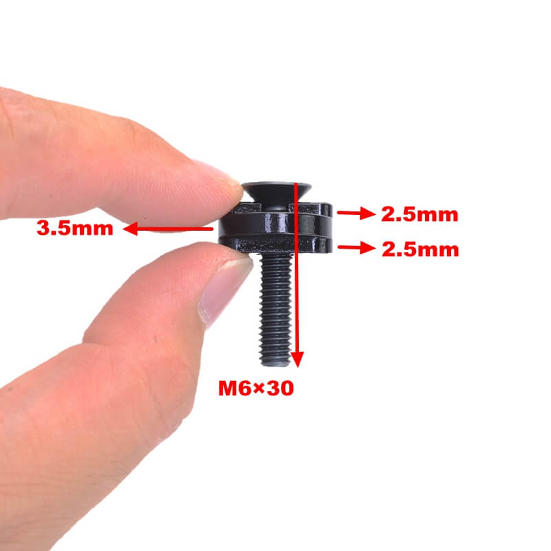 Unbranded Adapter som tilpasser Arca-kompatibelt feste til Manfrotto kulehoder