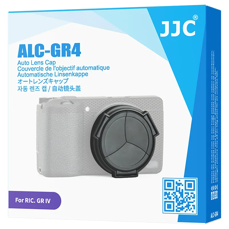  JJC Automatisk frontlinsedeksel for Ricoh GR IV Rask levering fra Sverige.