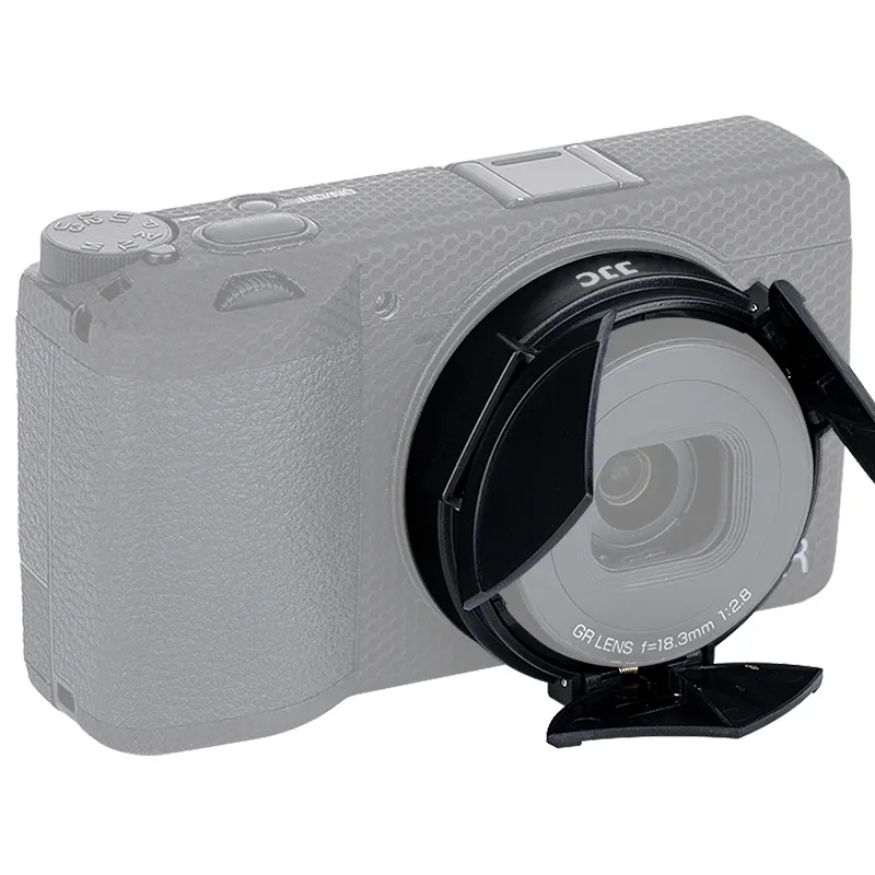  JJC Automatisk frontlinsedeksel for Ricoh GR IV Rask levering fra Sverige.