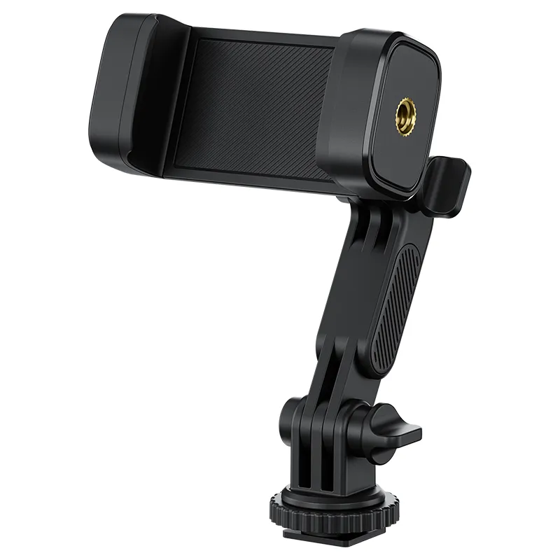  JJC PM-UN1 mobilholder med blitsskofeste for mobil og actionkamera Rask levering fra Sverige.