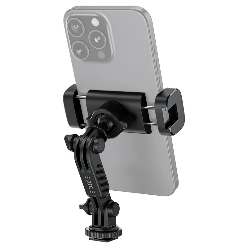  JJC PM-UN1 mobilholder med blitsskofeste for mobil og actionkamera Rask levering fra Sverige.