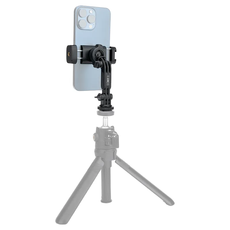  JJC PM-UN1 mobilholder med blitsskofeste for mobil og actionkamera Rask levering fra Sverige.