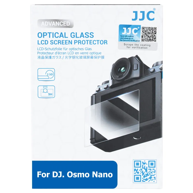  JJC Skjermbeskytter for DJI Osmo Nano – optisk glass 9H Rask levering fra Sverige.