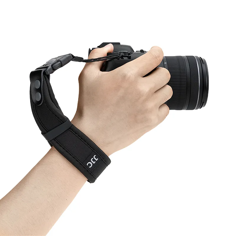  JJC ST-1M3 BLACK – Komfortabel og sikker håndleddsrem for kameraet ditt Rask levering fra Sverige.