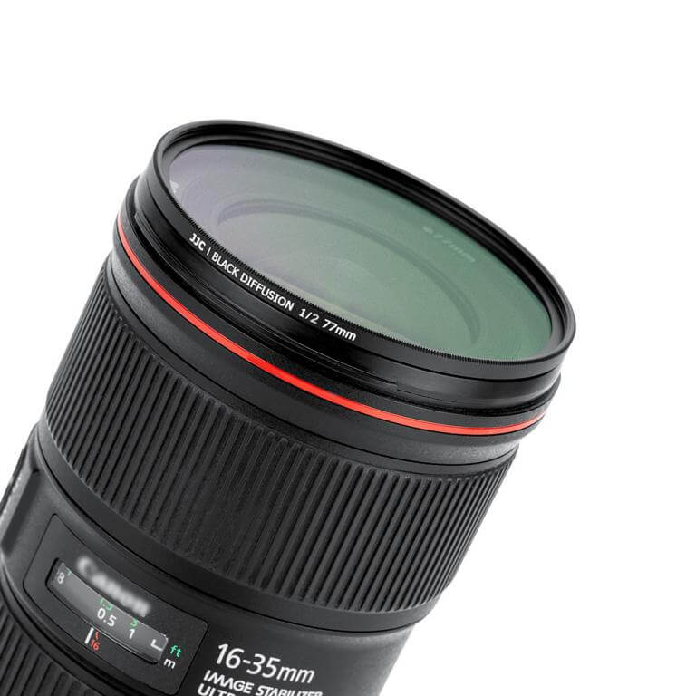  JJC Black Diffusion 1/2 filter Rask levering fra Sverige.