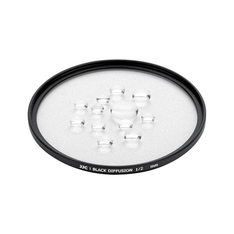  JJC Black Diffusion 1/2 filter Rask levering fra Sverige.