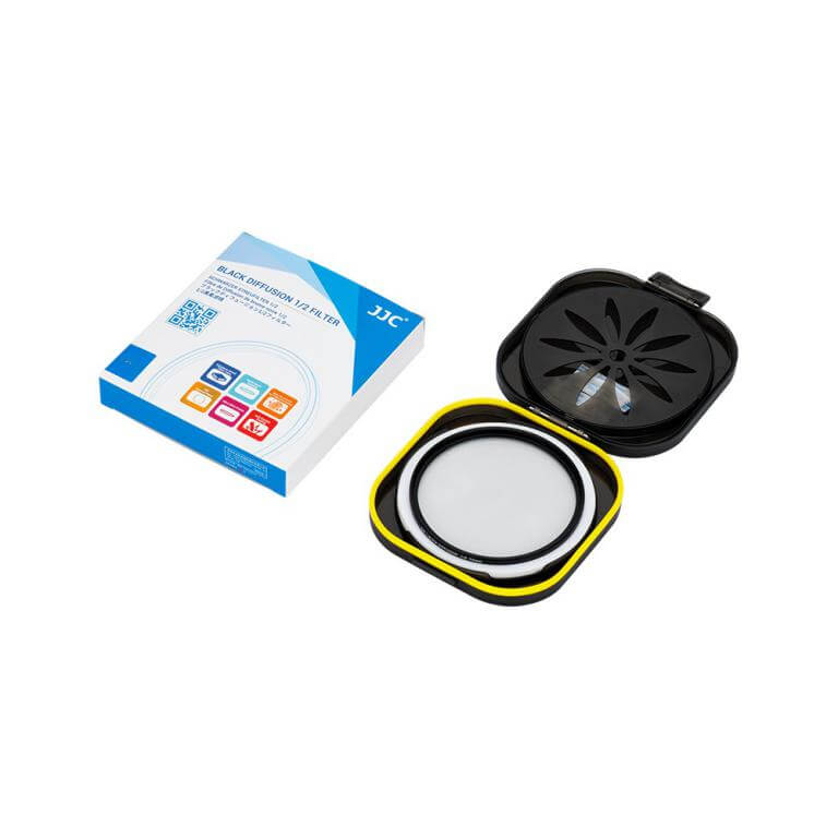  JJC Black Diffusion 1/2 filter Rask levering fra Sverige.