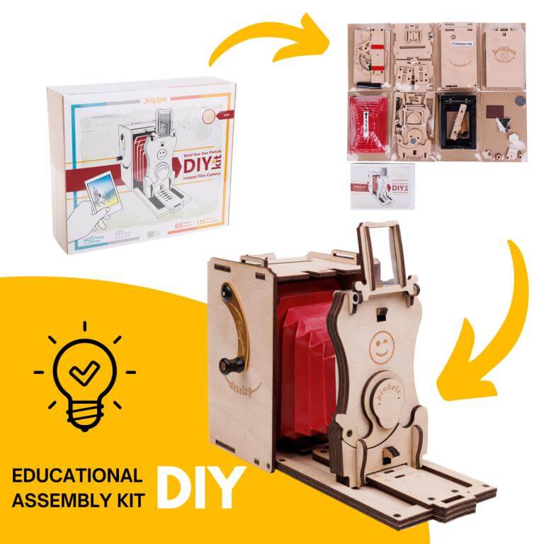 JollyLook JollyLook DIY-sett for Instax Mini-film – Bygg ditt eget Pinhole-kamera!