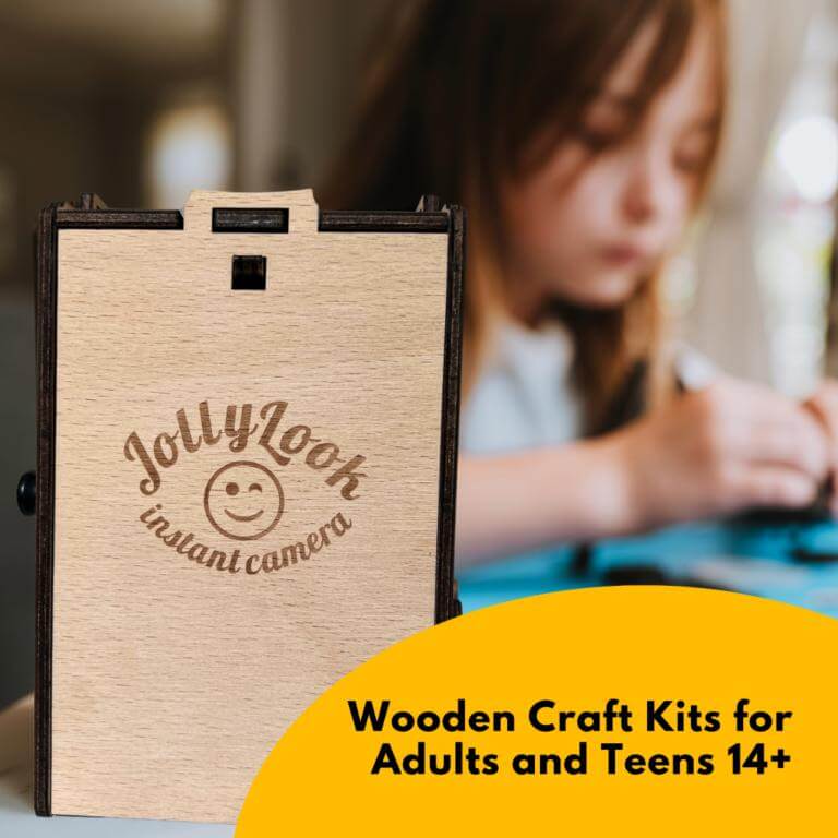 JollyLook JollyLook DIY-sett for Instax Mini-film – Bygg ditt eget Pinhole-kamera!