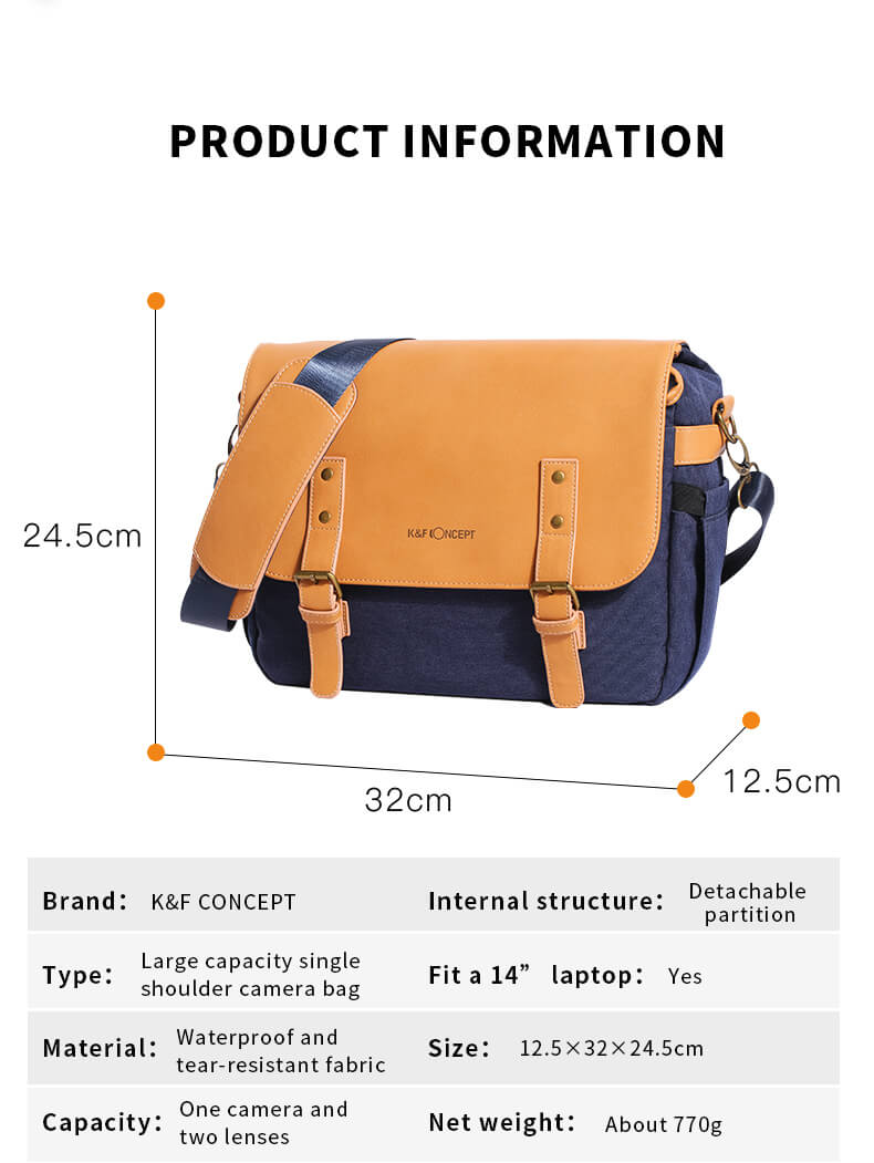 K&F Concept K&F Concept Beta skulderveske for kamera 10 liter