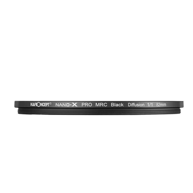  K&F Concept Black Diffusion 1/1 filter Nano-X Rask levering fra Sverige.