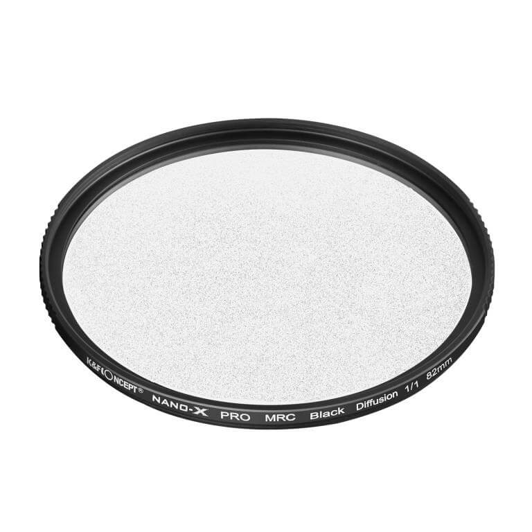  K&F Concept Black Diffusion 1/1 filter Nano-X Rask levering fra Sverige.