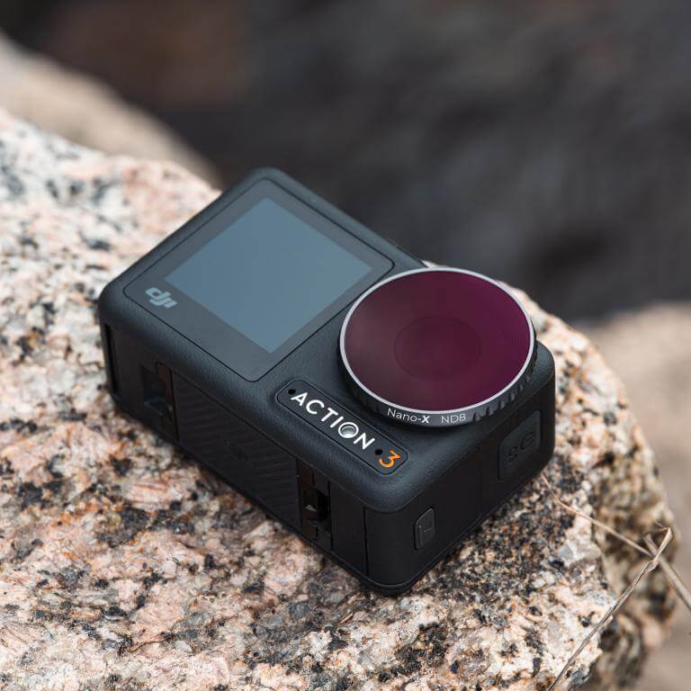  K&F Concept Nano-X ND8-filter for DJI Osmo Action 3 Rask levering fra Sverige.