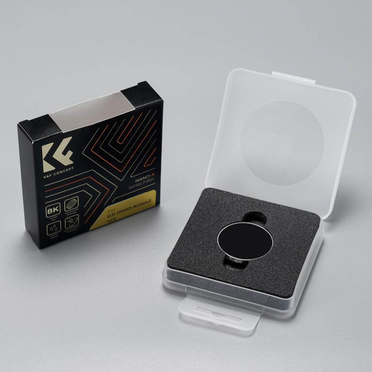  K&F Concept Nano-X ND8-filter for DJI Osmo Action 3 Rask levering fra Sverige.