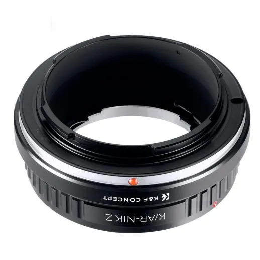  K&F Concept objektivadapter for Konica AR-objektiver til Nikon Z-kamerahus Rask levering fra Sverige.