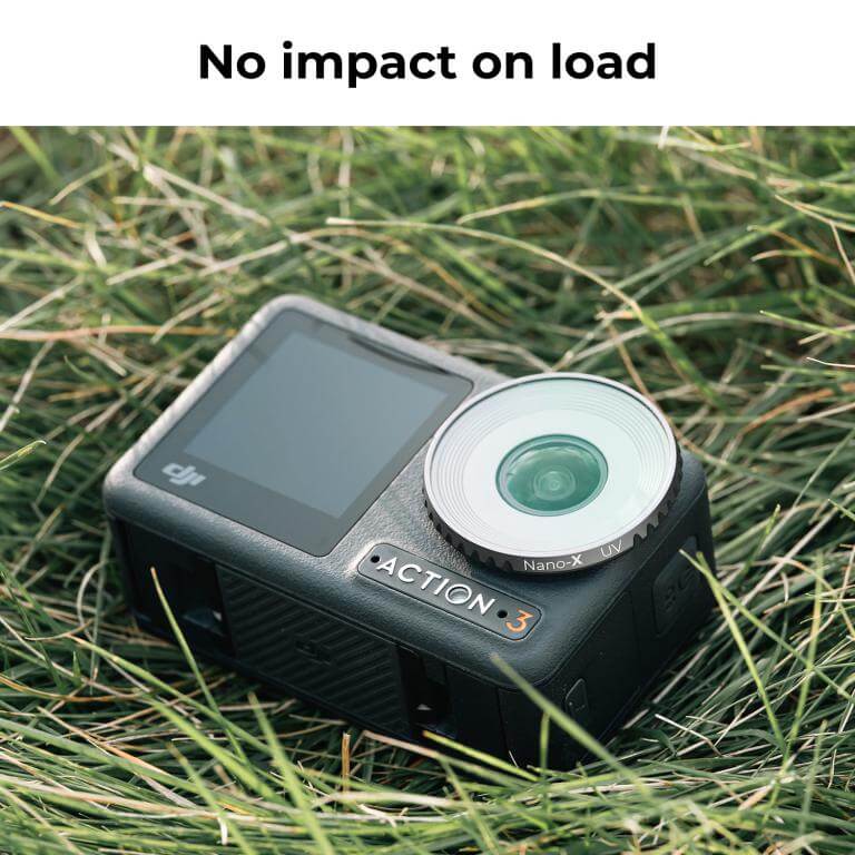  K&F Concept Nano-X UV-filter for DJI Osmo Action 3 Rask levering fra Sverige.