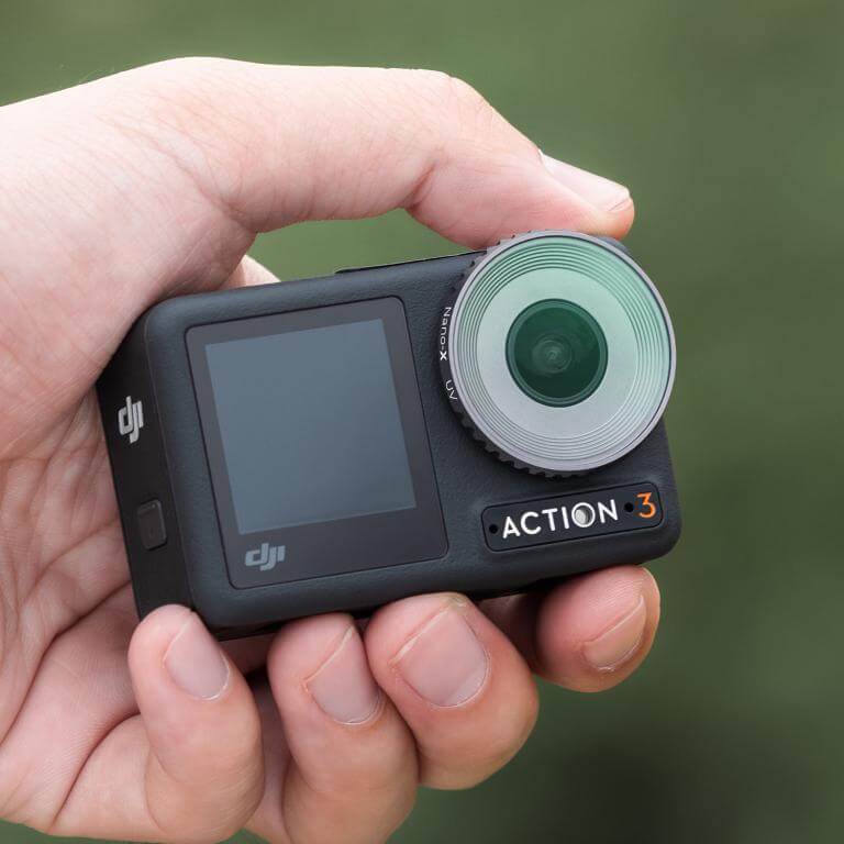  K&F Concept Nano-X UV-filter for DJI Osmo Action 3 Rask levering fra Sverige.