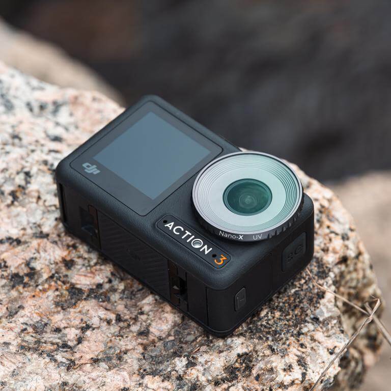  K&F Concept Nano-X UV-filter for DJI Osmo Action 3 Rask levering fra Sverige.
