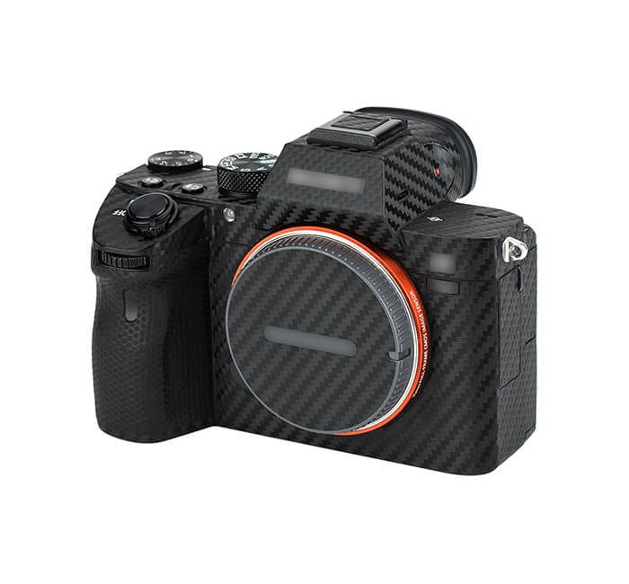Kiwifotos Kiwifotos Skin for Sony a7 III, a7R III - Svart karbonfiberfilm