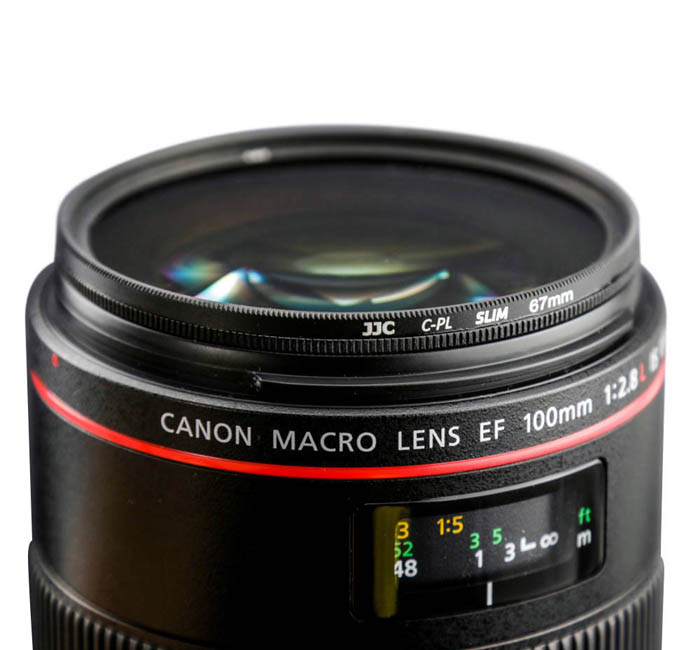  JJC Ultra-tynt sirkulært polarisatorfilter Rask levering fra Sverige.