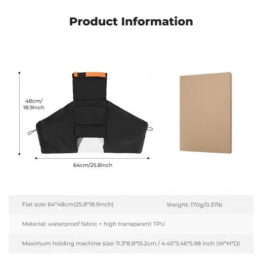 K&F Concept BR01 Regnslag til systemkamera Rask levering fra Sverige.