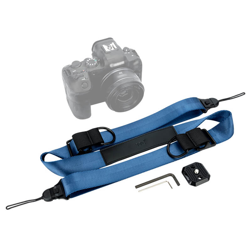  JJC QRS-D1 Kamerastropp med plate for systemkamera – maks belastning 90 kg Rask levering fra Sverige.