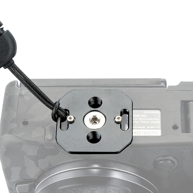  JJC QRS-D1 Kamerastropp med plate for systemkamera – maks belastning 90 kg Rask levering fra Sverige.