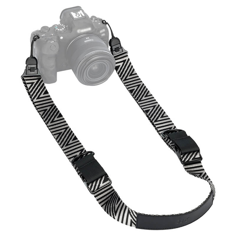  JJC QRS-D1 Kamerastropp med plate for systemkamera – maks belastning 90 kg Rask levering fra Sverige.